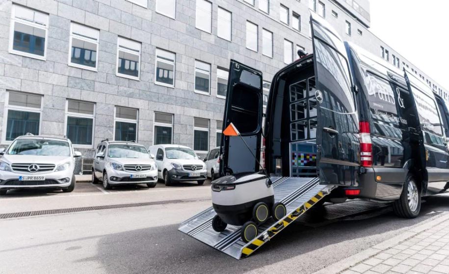 Wenn der Roboter an der Haustür klingelt