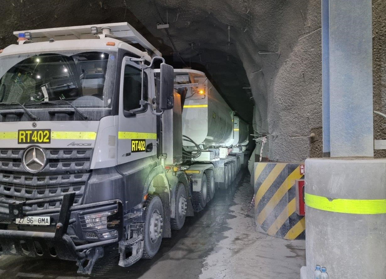 Outstanding underground: BPW trailer axles in the tunnel system in Mongolia 